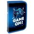 Пенал ПИФАГОР, 1 отделение. ламинированный картон, 19х11 см, "Game On", 271503