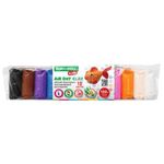 Пластилин супер лёгкий воздушный застывающий 12 цветов, 120 г, 3 стека, BRAUBERG KIDS, 106306