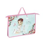 Папка с ручками А4 ArtSpace "Pretty", пластик, на молнии, 45мм