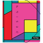 Папка для тетрадей на резинке Berlingo "Color Block" А5+, 600мкм, с рисунком