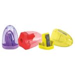 Точилка ЮНЛАНДИЯ "Спутник", с контейнером, пластиковая, корпус ассорти, 228447