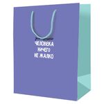 Пакет подарочный 26*32*12см ArtSpace "Для хорошего человека ничего не жалко", ламинированный