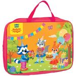 Папка с ручками А4 Мульти-Пульти "Для девочек", полиэстер, 80мм