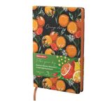 Ежедневник недатированный А5 (138х213 мм), BRAUBERG VISTA, под кожу, гибкий, 136 л., "Orange story", 112018