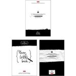 Тетрадь А4, 96 л., HATBER, скоба, клетка, обложка картон, "Леттеринг", 96Т4В1