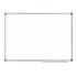 Доска магнитно-маркерная OfficeSpace, 50*70см, алюминиевая рамка Slim, полочка