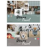 Альбом для рисования 32л., А4, на скрепке ArtSpace "Стиль. Dreams and travel"