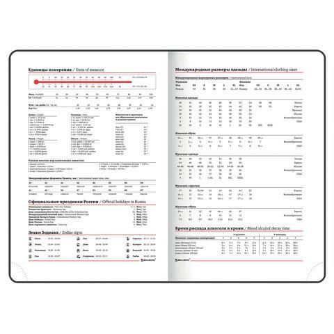 Ежедневник недатированный А5 (138х213 мм), BRAUBERG "AIM", под кожу, 136 л., черный, 113421