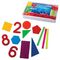 Касса цифр и счетных материалов "Учись считать", 142 элемента, пенал, КС01
