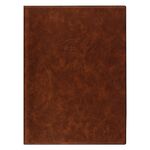 Папка для семейных документов А4, OfficeSpace, искусств. кожа, коричневая, инд. упаковка, ШК