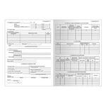 Бланк бухгалтерский, офсет плотный, "Личная карточка работника", форма Т-2, А4, 2 л., КОМПЛЕКТ 50 шт., STAFF, 130201