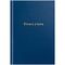Книга учета OfficeSpace, А4, 96л., клетка, 200*290мм, бумвинил, цвет синий, блок офсетный