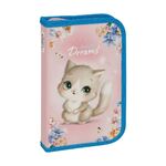 Пенал 1 отделение, 190*115 ArtSpace "Kitty", ламинированный картон, софт-тач