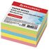 Блок для записей BRAUBERG проклеенный, 9х9х5 см, цветной, 129199