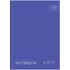 Бизнес-блокнот А4, 128л. OfficeSpace "Моноколор", матовая ламинация