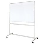 Доска магнитно-маркерная НА СТЕНДЕ 120x180 см, 2-сторонняя, 2х3 OFFICE, (Польша), TDS1218