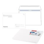 Конверты С4 (229х324 мм), клеевой слой, внутренняя запечатка, 90 г/м2, КОМПЛЕКТ 50 шт., BRAUBERG, 112176, С4НКР-50(BRAUBE