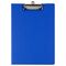 Папка-планшет с зажимом OfficeSpace, ПВХ, синий