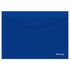 Папка-конверт на кнопке Berlingo "City Style", А4, 200мкм, непрозрачная, синяя