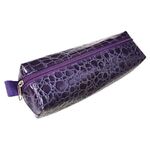 Пенал-косметичка BRAUBERG, "крокодиловая кожа", 20х6х4 см, "Ultra purple", 270848