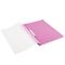 Скоросшиватель пластиковый с перфорацией BRAUBERG, А4, 140/180 мкм, розовый, 226588
