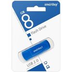 Флеш-диск 8 GB SMARTBUY Scout USB 2.0, синий, SB008GB2SCB