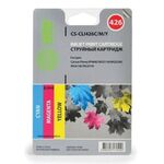 Картридж струйный CACTUS (CS-CLI426C/M/Y) для CANON Pixma MG5140/5240, многоцветный, комплект