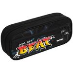 Пенал мягкий 1 отделение, 1 карман, 220*95*50 Berlingo "Beat", полиэстер, откидная планка