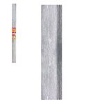 Бумага гофрированная/креповая, 22 г/м2, 50х200 см, серебряная, в рулоне, BRAUBERG, 127936