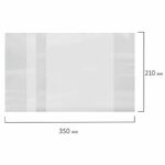 Обложка ПВХ для тетрадей и дневников, ЮНЛАНДИЯ, с закладкой, 110 мкм, 210х350 мм, штрих-код, 229307