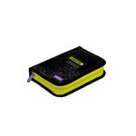 Пенал 1 отделение, 200*140*40 Berlingo "Digital style", дополнительная откидная секция, полиэстер