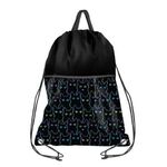 Мешок для обуви BRAUBERG БОЛЬШОЙ, с ручкой, карман на молнии, сетка, 49х41 см, "Cats", 271059