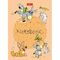 Блокнот МАЛЫЙ ФОРМАТ А6 105х145 мм, 24 л., скоба, ламинированная бумага, HATBER, Животные, 24Б6В1