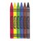 Восковые мелки ПИФАГОР "СОЛНЫШКО", НАБОР 6 цветов, 227278