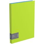 Папка на 2-х кольцах Berlingo "Fuze", 25мм, 600мкм, салатовая