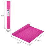 Бумага гофрированная/креповая (ИТАЛИЯ) 180 г/м2, 50х250 см, светло-малиновая (570), BRAUBERG FIORE, 112637