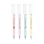 Ручка гелевая стираемая ArtSpace "Зайка" синяя, 0,5мм, корпус ассорти