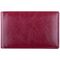 Визитница однорядная BRAUBERG "Imperial", на 20 визиток, под гладкую кожу, бордовая, 231652