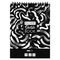 Скетчбук 40л., А5 ArtSpace "Black line. Strokes", на гребне, черный блок, 120г/м2