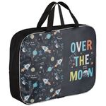 Папка с ручками А4 ArtSpace "Over the moon", полиэстер, на молнии, 70мм