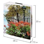 Фотоальбом BRAUBERG "Променад" на 304 фото 10х15 м, твердая обложка, термосклейка, 391168