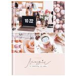 Бизнес-блокнот А4, 160л., OfficeSpace "Стиль. Cute collage", глянцевая ламинация