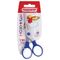 Ножницы ПИФАГОР, 130 мм, резиновые вставки, картонная упаковка с подвесом, ассорти, 236984