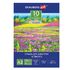 Бумага для акварели БОЛЬШАЯ А2, 10 л., 200 г/м2, 400х590 мм, BRAUBERG, "Луг", 111062