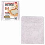 Тряпка для мытья пола 80х100 см, плотность 190 г/м2, ХПП, 100% хлопок, "Стандарт" LAIMA, 600837