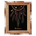 Рамка из мангового дерева BRAUBERG LOFT BROWN STONE, фото 13х18 см, акриловый экран, 17х22 см, 391288