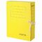 Папка архивная с завязками А4 (325х250 мм), 75 мм, до 700 листов, микрогофрокартон, ЖЕЛТАЯ, STAFF, 128873