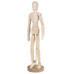 Манекен человека художественный BRAUBERG ART CLASSIC, женский, дерево, высота 51 см., 191292