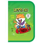 Пенал 1 отделение, 200*130 ArtSpace "Let`s go", доп. секция, ткань