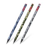 Карандаш чернографитный BRAUBERG "ARMY", 1 шт., HB, корпус ассорти, 181770